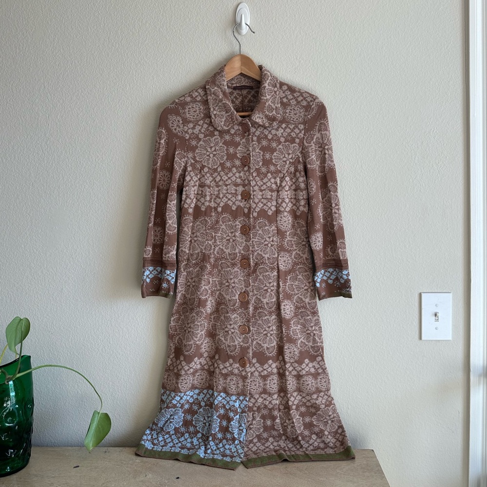 Catherine Andre Designer Sweater Dress Cardigan